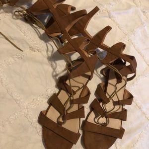 Knee-high Gladiator sandals from JustFab